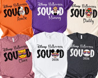 Disney Halloween Shirts, Disney Halloween Family Shirts, Custom Halloween Disney Shirt, Disney Halloween 2026 Shirt, Disney 2026 Shirts