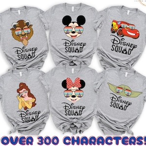 Disney Family Shirts, Disneyworld Shirts, Disney Matching Shirts, Disneyland Shirts, Disney Squad Shirts, Disney Vacation Shirts, Disney D12