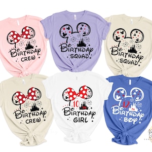 Disney Custom Birthday Shirts, Disney Birthday Shirts, Disney Birthday Girl Shirt, Disneyland Birthday Shirts, Disneyworld Birthday Shirt 23