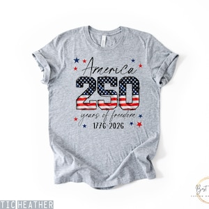 USA 250th Anniversary Shirt, 4th July Tee, USA 250th Anniversary Independence Day Shirts, 4th July 250th Year Shirts, 4th July Family Shirts 画像 10