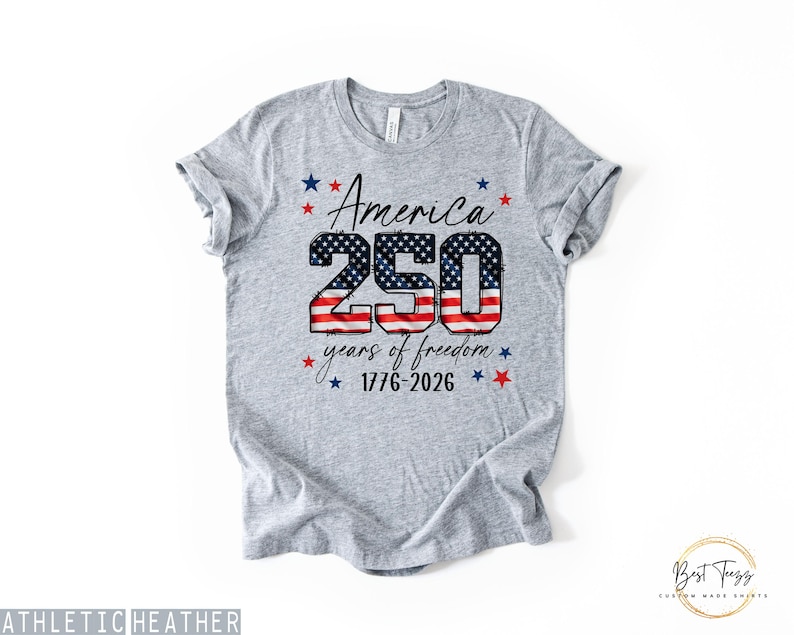 USA 250th Anniversary Shirt, 4th July Tee, USA 250th Anniversary Independence Day Shirts, 4th July 250th Year Shirts, 4th July Family Shirts 画像 10