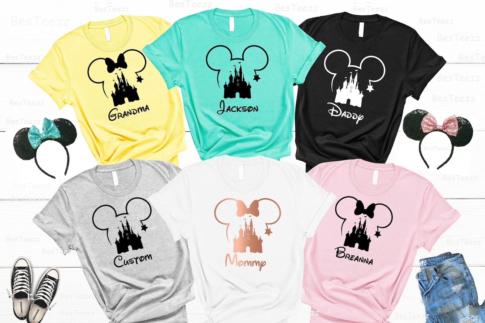 Disney Vacation Shirts Disney Family Shirts Disney Matching Etsy