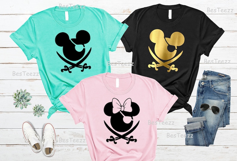 etsy disney pirate shirts