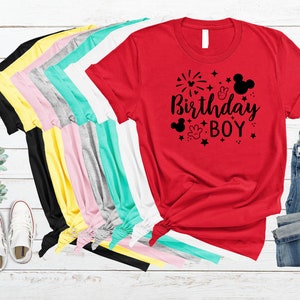 Disney Birthday Shirt, Disney Birthday Squad Shirts, Disney Family Shirts, Disney Birthday, Disney World Shirts, Disney Birthday Girl Shirt image 3