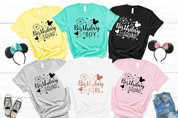 Etsy Disney Birthday Shirts Cheap Sale 