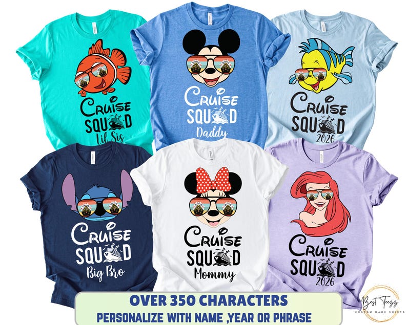 Disney cruise Shirts, Disney Cruise Family Shirts, Matching Disney Cruise Family Shirts, Disney Cruise Squad Shirts, Disney Sunglasses imagem 1