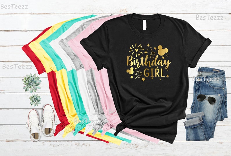 Disney Birthday Shirt, Disney Birthday Squad Shirts, Disney Family Shirts, Disney Birthday, Disney World Shirts, Disney Birthday Girl Shirt image 9