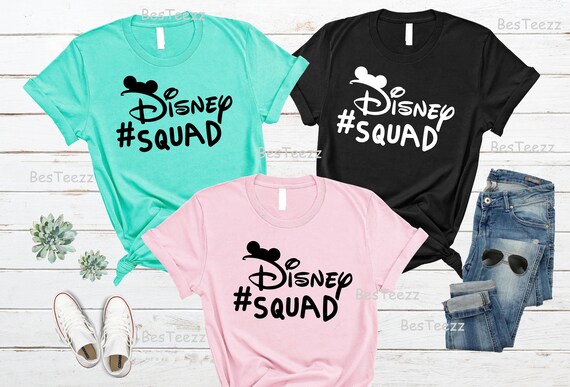 disney squad family shirts