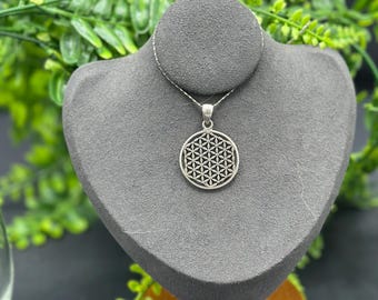 Pendentif Ancien En Argent Massif 925 - Style Art Nouveau / Déco Égypte - Occasion