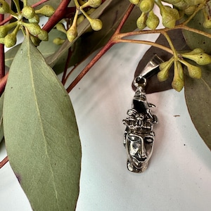 Pakal Mayan King Mexican .925 Sterling Silver Pendant or Necklace