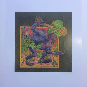 Poster of the giant Lokefeer. A3 (29.7 x 42 cm)
