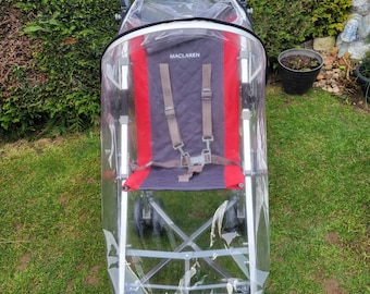 Rain Cover to fit Maclaren Major Elite Special Needs Buggy Stroller