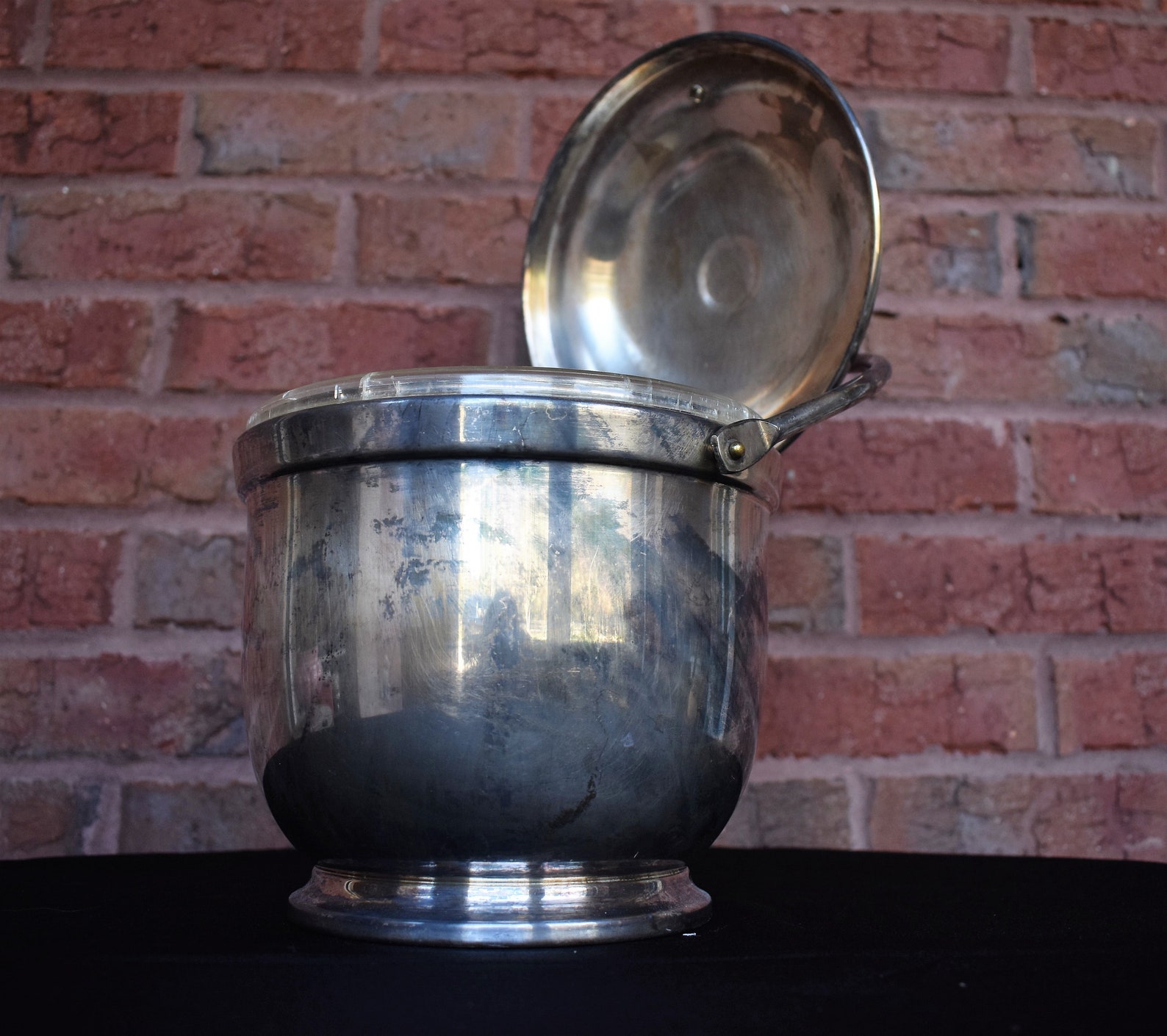 1940's Poole E.P.C. Silverplated Ice Bucket 3800 Etsy