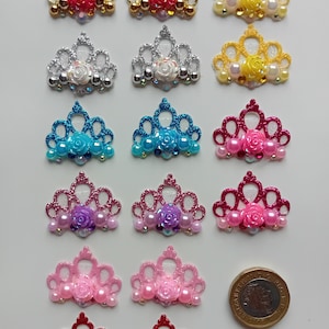 16 Princess Crown Face Jewels