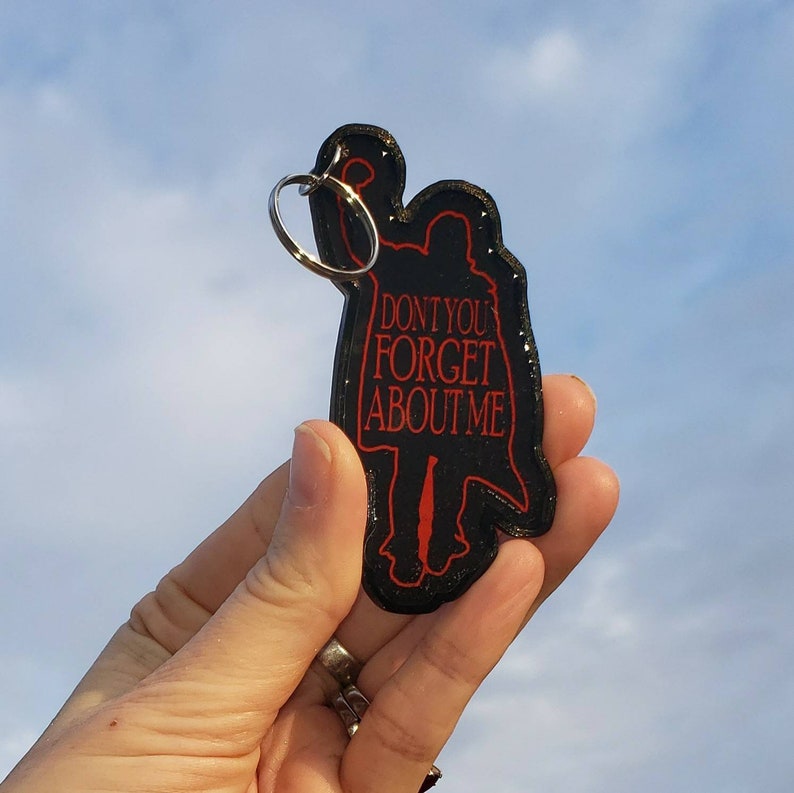 The Breakfast Club Bender Keychain Handmade John Bender Breakfast Club Keychain Don/'t You Forget About Me 80/'s movie 1980/'s cosplay