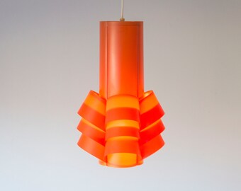 Vintage Orange "Scan-Light" TN 38 Markaryd Sweden design by Torsten Orrling for Hans-Agne Jakobsson / Markaryd 1960s