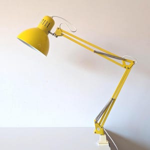 IKEA ライト TERTIAL イエロー Lámpara de escritorio IKEA TERTIAL amarilla vintage, de los años