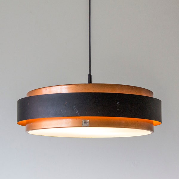 Vintage Danish Fog & Mørup "Dano" Pendant Lamp, design Jo Hammerborg 1963 MCM