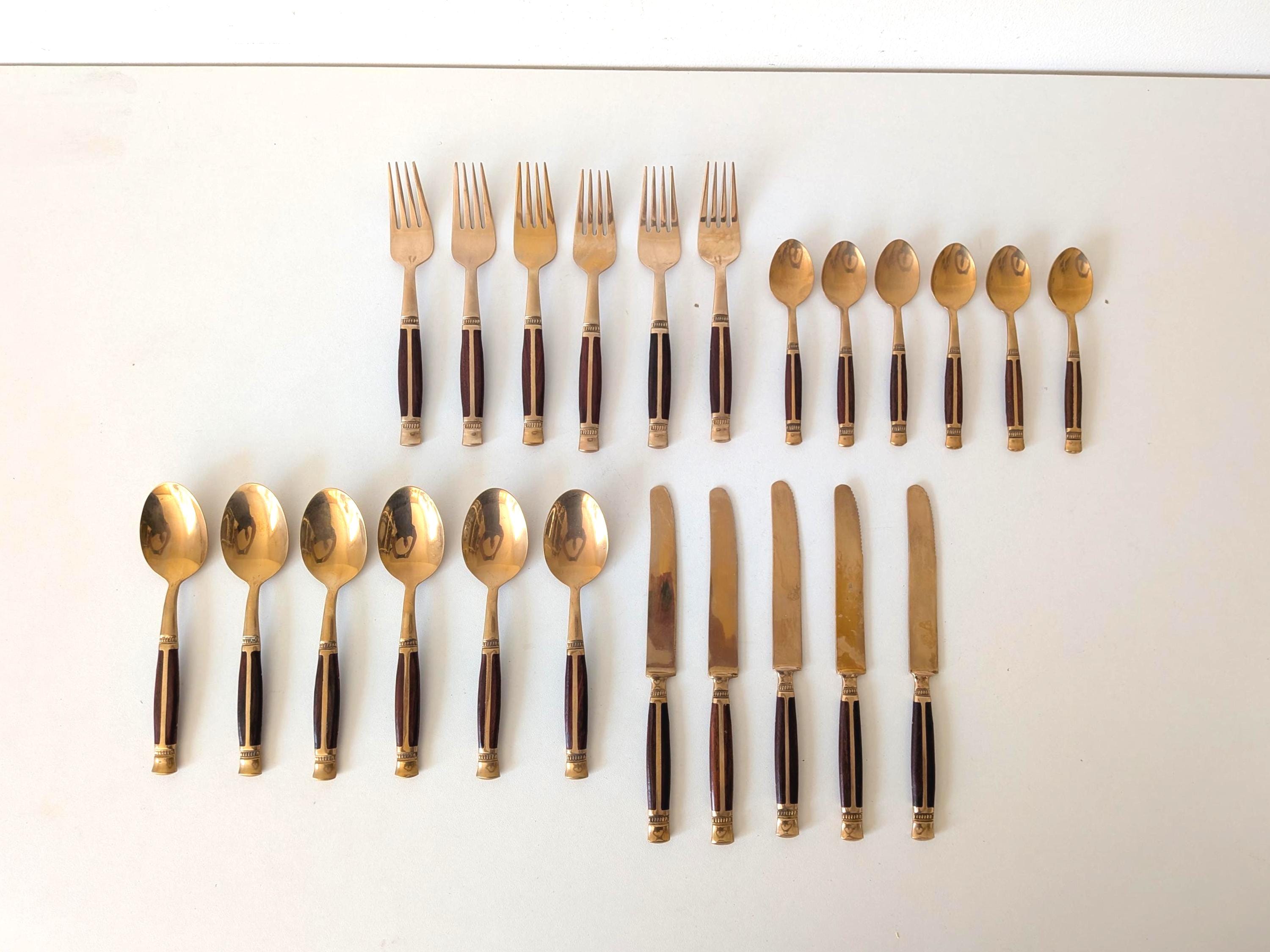 Thai bronze cutlery set - Etsy 日本