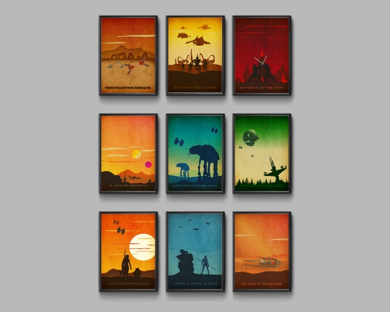 star wars wall posters