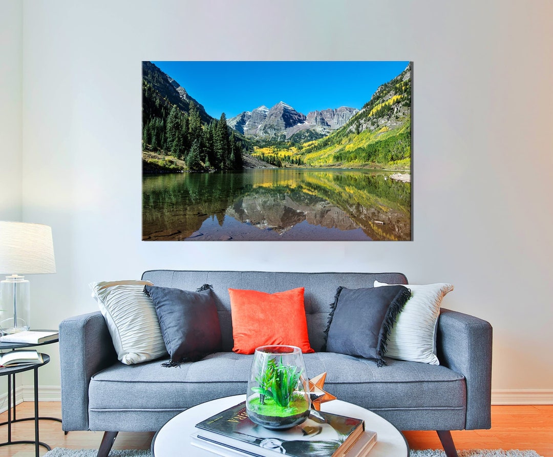Rocky Mountain Wall Art Rocky Mountain Canvas Rocky Mountain Wall Decor