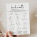 Kama Sutra Match Game Printable Minimalist Bachelorette Party - Etsy