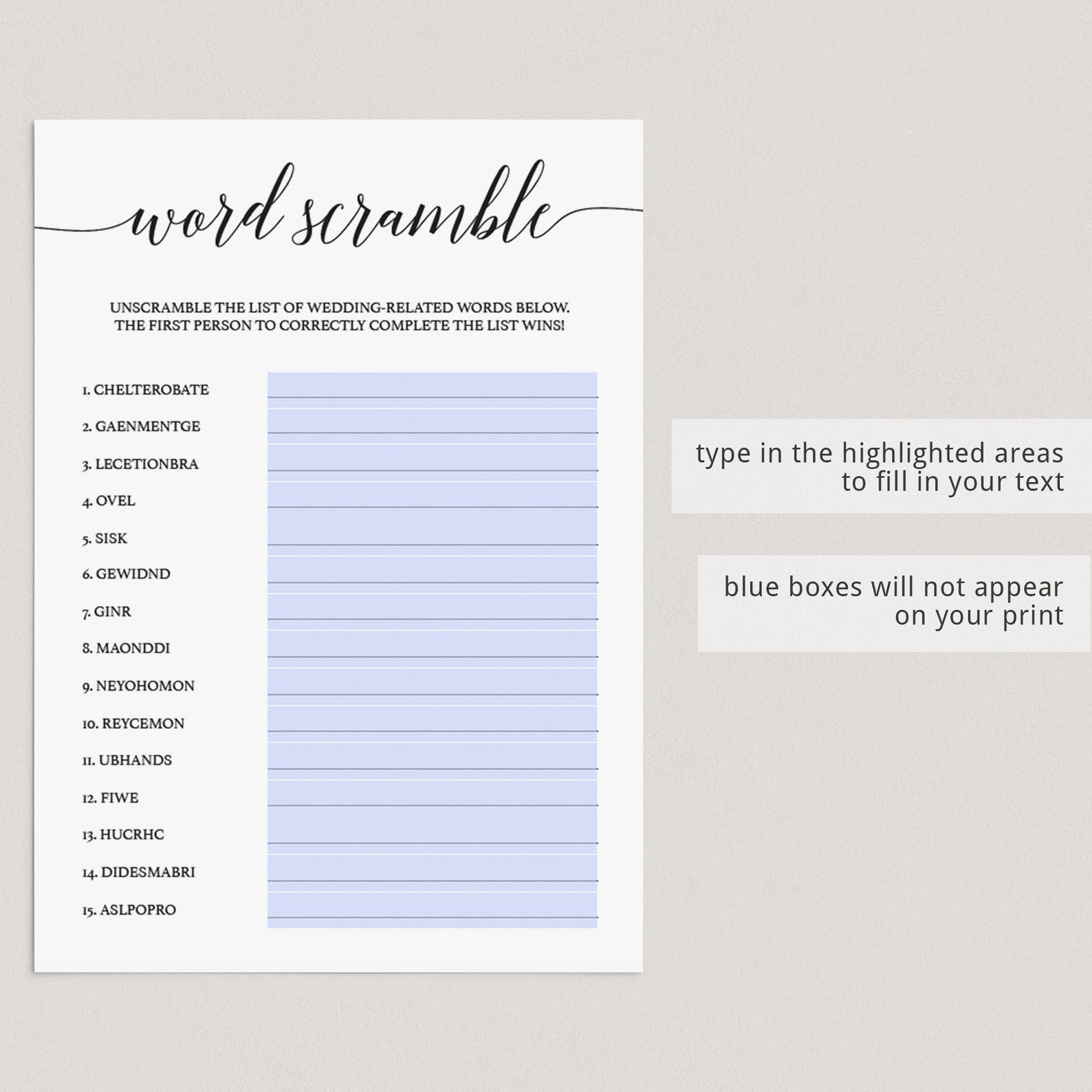 Zoom Bridal Shower Games Bundle Virtual Bridal Shower Game for Etsy