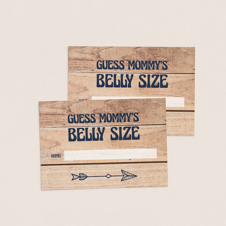 How Big is Mommys Belly Game Sign Lumberjack Baby Shower Games Instant Download Mommys Bump Size Game Rustic Baby Shower Woodland Forest BBL