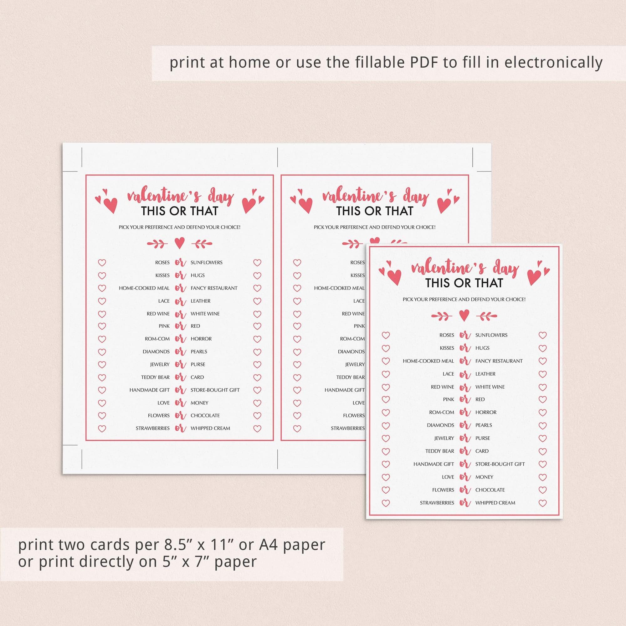 Valentines Day Games Pack Virtual Valentines Games for Adults ...