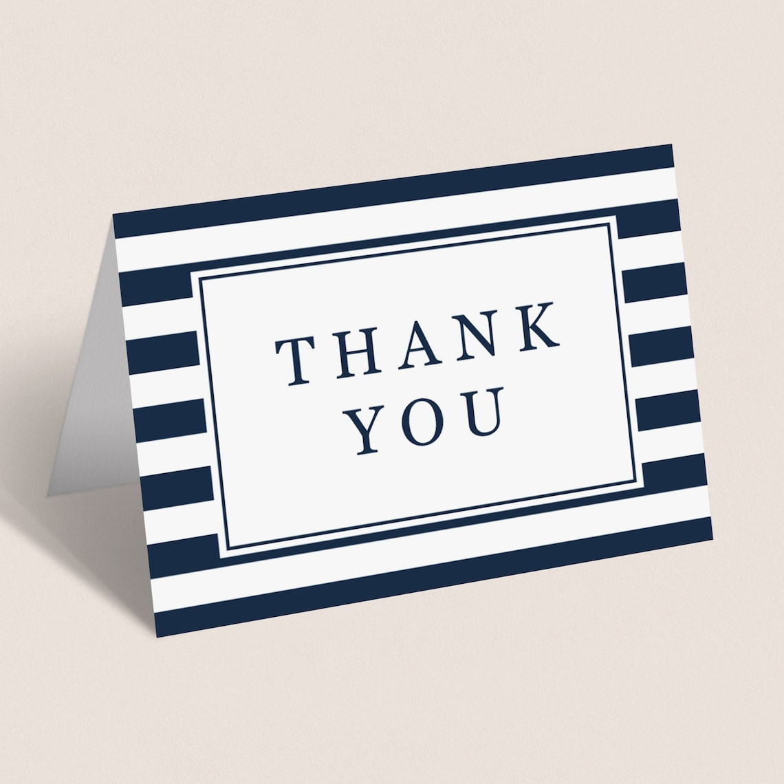 Thank You Cards Printable Baby Shower Thank You Card Template Etsy