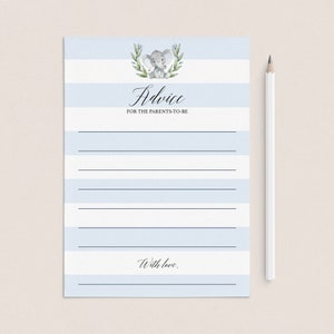 Advice Cards for the Parents to Be, New Parents Advice Cards Baby ...