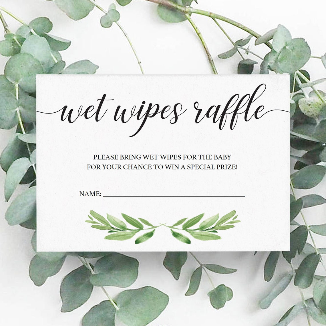 green baby shower wipes raffle tickets printable baby raffle etsy