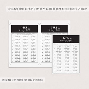 Kiss Marry Kill Game for Bachelorette Party Who Would You Kiss Marry or ...