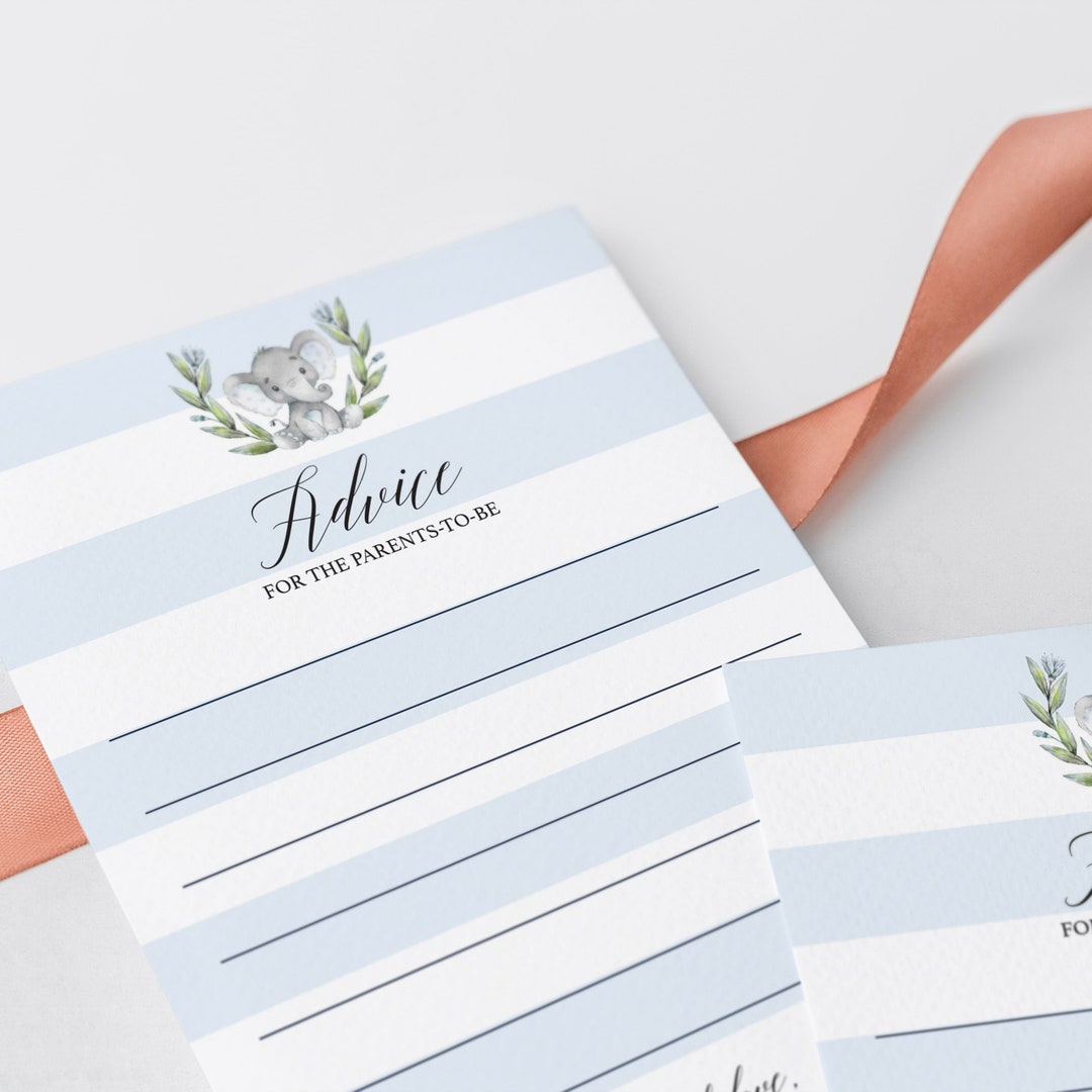 Advice Cards for the Parents to Be, New Parents Advice Cards Baby ...