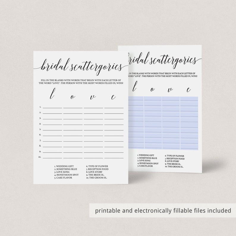 Zoom Bridal Shower Games Bundle Virtual Bridal Shower Game for Etsy