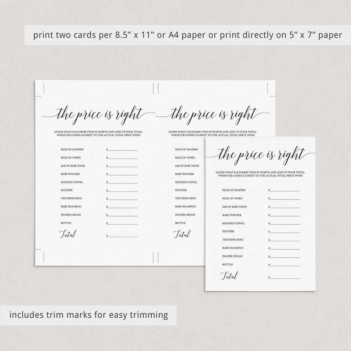 Virtual Baby Shower Games for Zoom Babyshower Games Virtual Etsy