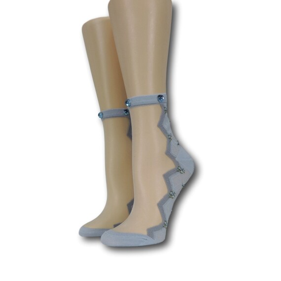 women's sheer dress socks Women's Sheer Quarter Socks