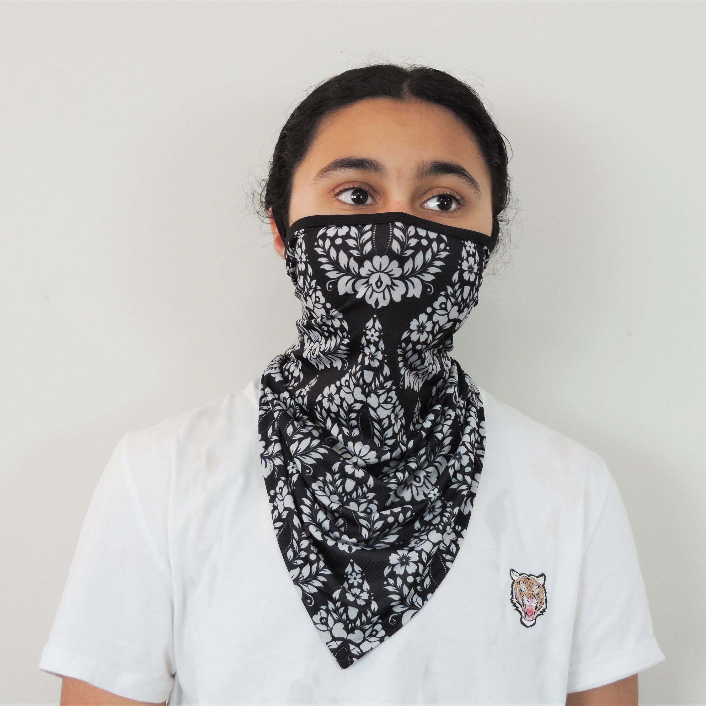 Écharpe Tube Multifonction PAISLEY - Motif Cachemire - Polyester - Neuf Avec étiquettes - Masque Bandana