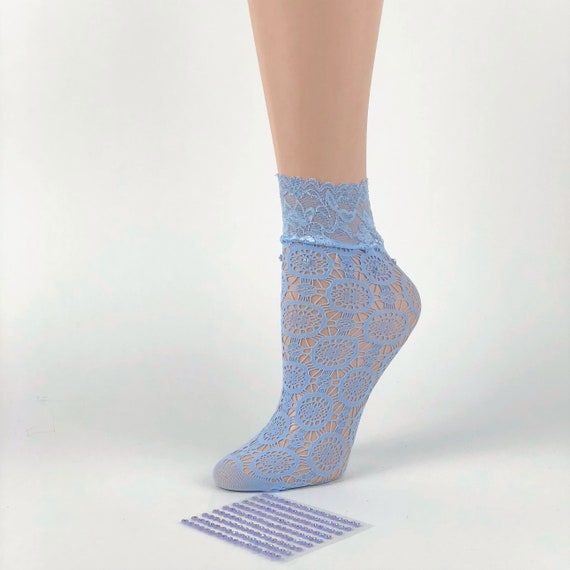 Nylon mesh socks - Woman