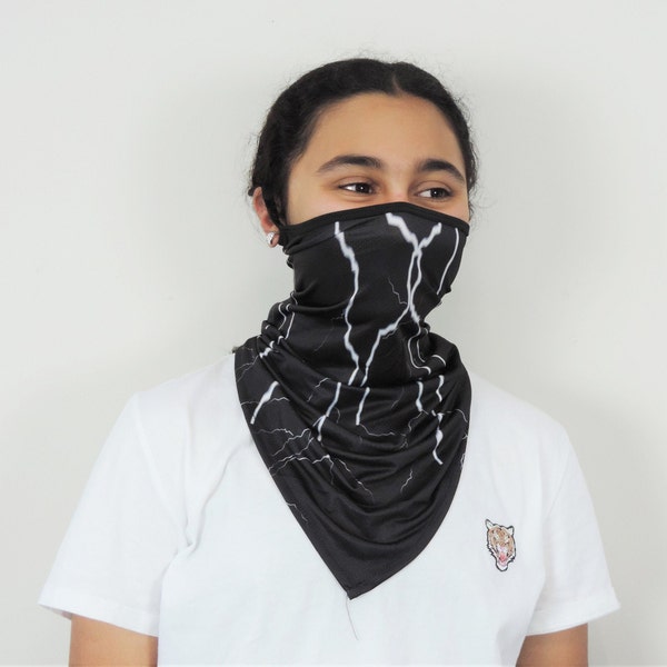 Tube Bandana Face Mask with ear loops|Neck Gaiter|Bandana|Balaclava|Beanie|Dust Mask|Face Shield|Anti Dust|Breathable Washable Face Mask
