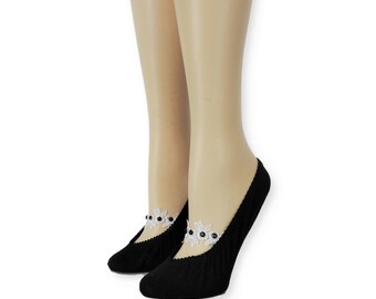 Women Sheer Ankle Socks, Hand Beads Work,Ankle Socks with lace,Cool Socks,Ankle Mesh Socks with lace,Ankle Socks,Nylon Stocking,Nylon Socks,