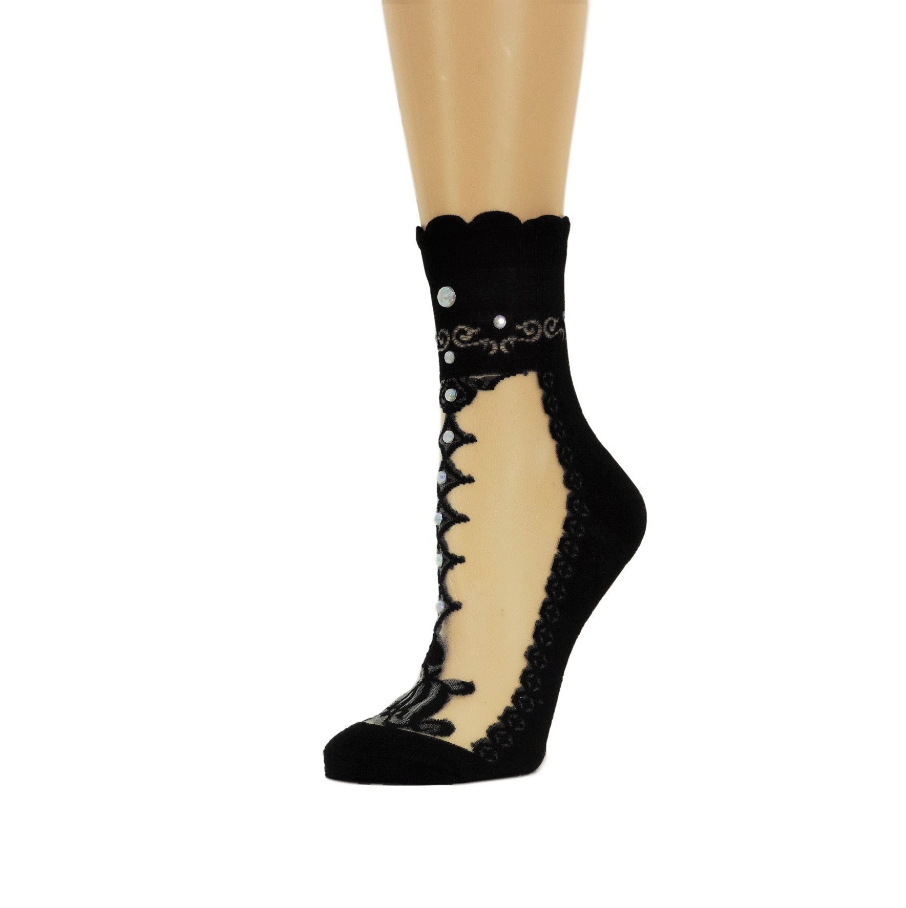 chinese dress ladies RED FESTIVE shoe-design socks. With satin bows and anti-slip soles. 0- –  Baby Emporio main image 0