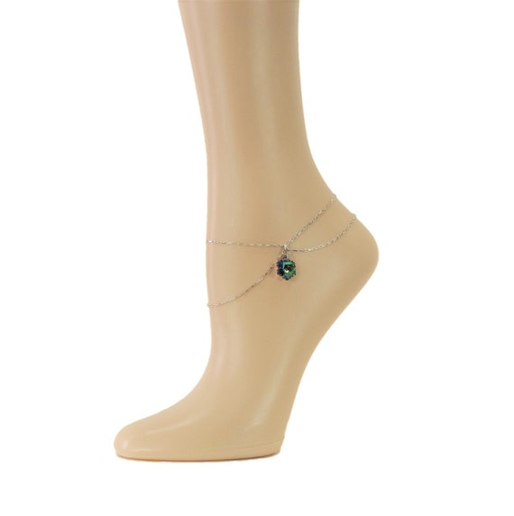 Handmade Anklets/beaded Anklets/stone Anklets/diy Anklets/leather