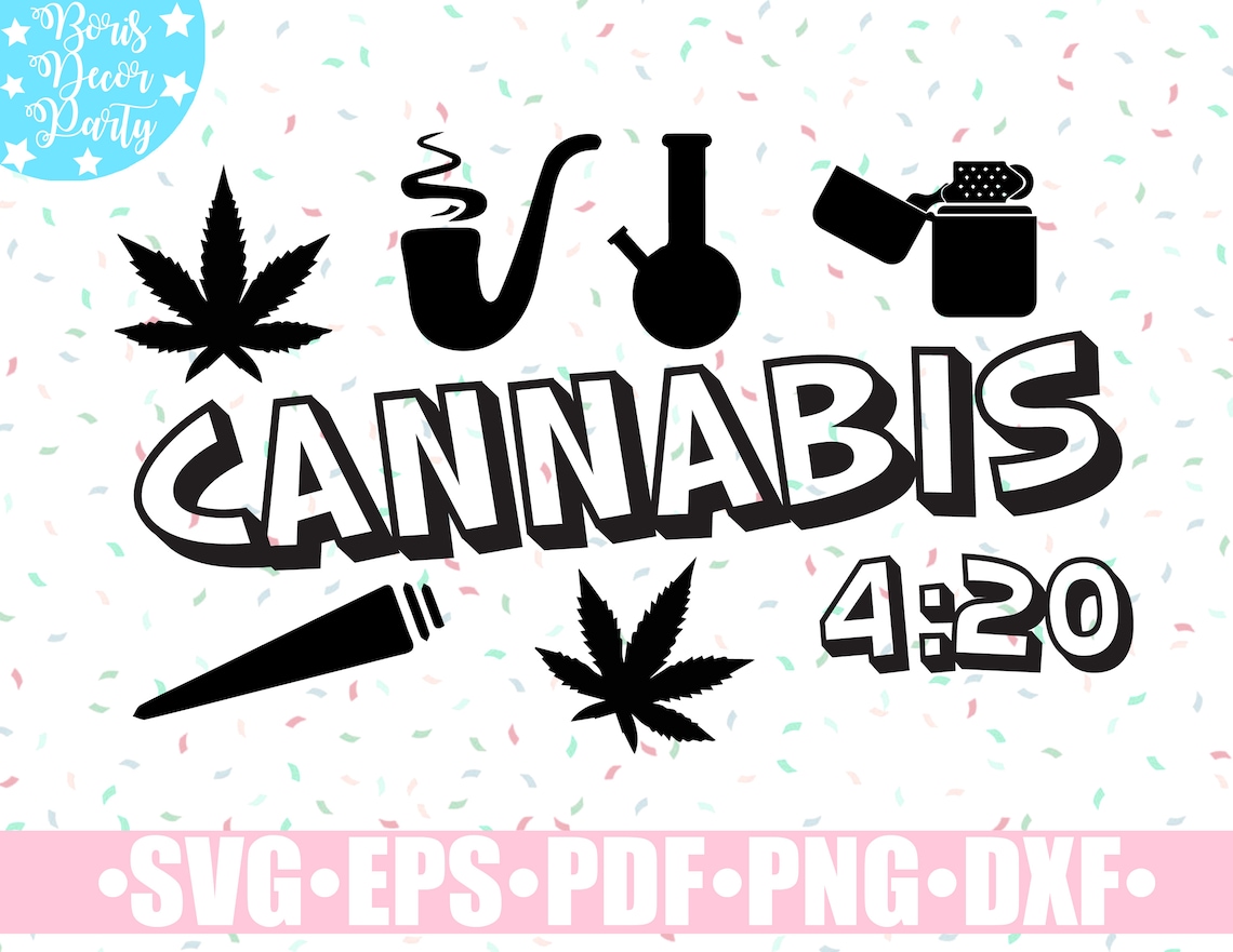 Download Weed SVG / Cannabis SVG files for Cricut or Silhouette / | Etsy