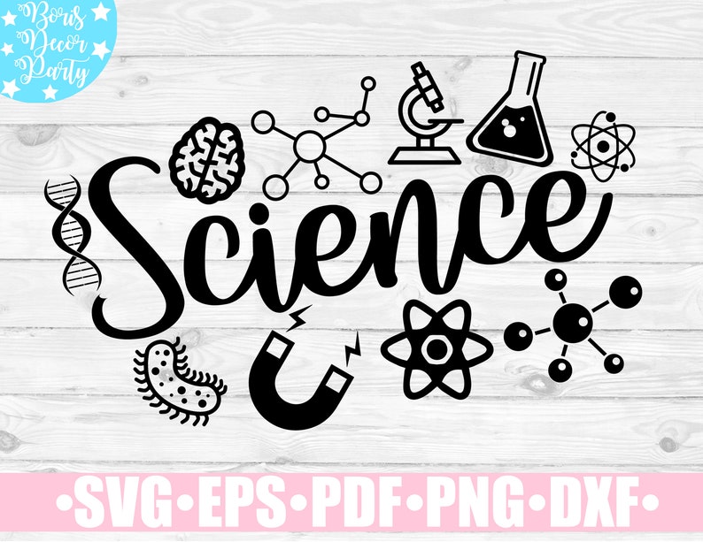 Download Science SVG / Teacher SVG file for Cricut or Silhouette / | Etsy