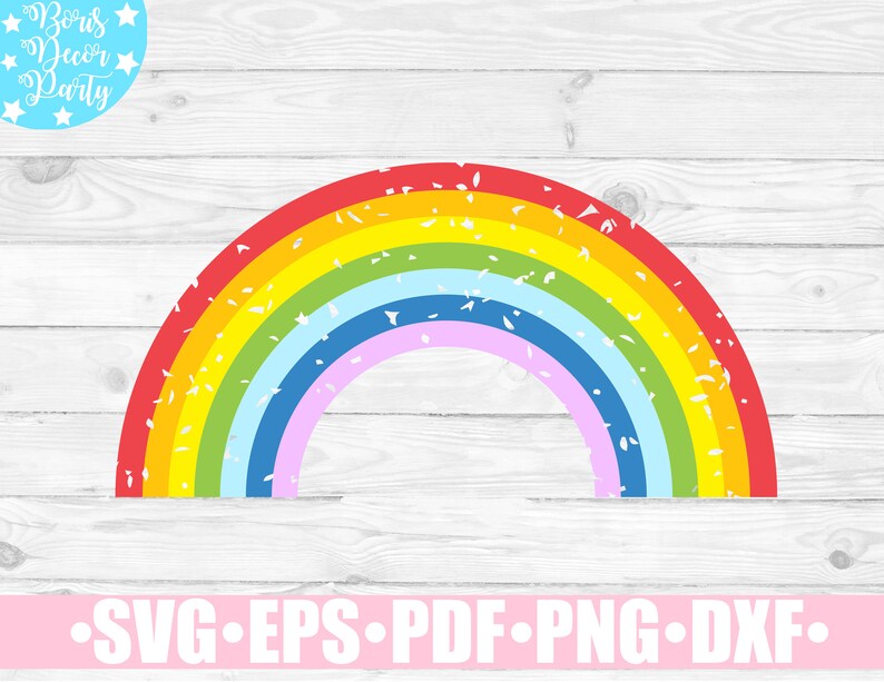 Download Distressed Rainbow SVG / Grunge Rainbow Svg files for ...