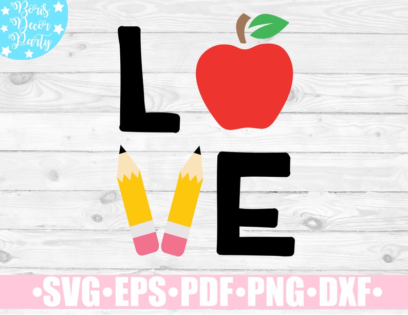 Download Silhouette Cut Files Apple Svg Cutting Files Svg Files Commercial Use School Svg Cricut Cut Files Teacher Svg Clip Art Art Collectibles Leadcampus Org