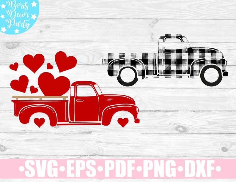 Free Free 345 Svg Truck With Hearts SVG PNG EPS DXF File