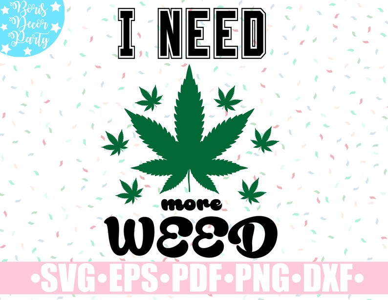 Download Weed SVG / Cannabis SVG files for Cricut or Silhouette / | Etsy