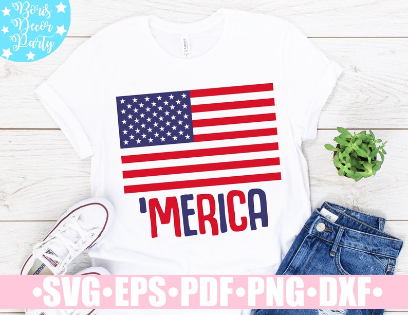 Download Merica SVG / American Flag Svg cut file / US Flag Svg ...